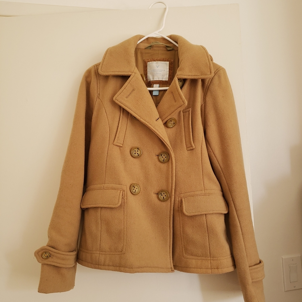 Light Tan Pea Coat